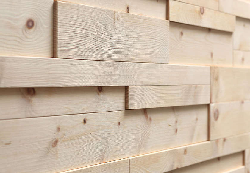Rivestimento pareti interne in legno larice acecande 1mq